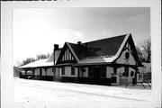 Chicago and Northwest Railroad Passenger Station, a Building.