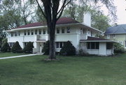 1634 KING ST, a Prairie School house, built in La Crosse, Wisconsin in 1912.