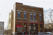 217 W NATIONAL AVE, a Neoclassical/Beaux Arts fire house, built in Milwaukee, Wisconsin in 1904.