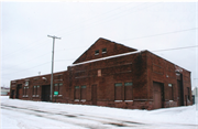 123 N PRENTICE AVE, a Astylistic Utilitarian Building car barn, built in Ashland, Wisconsin in 1893.