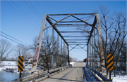 E DYRESON RD, OVER THE YAHARA RIVER, a NA (unknown or not a building) overhead truss bridge, built in Dunn, Wisconsin in 1897.