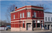 118 HIGH ST, a Neoclassical/Beaux Arts bank/financial institution, built in Wrightstown, Wisconsin in 1904.