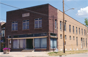 1-5 N WISCONSIN ST, a Commercial Vernacular retail building, built in Darien, Wisconsin in 1916.