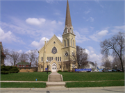 1315 11TH ST, a Early Gothic Revival church, built in Monroe, Wisconsin in 1869.