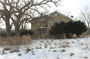N491 U.S. HIGHWAY 12, a Gabled Ell house, built in Koshkonong, Wisconsin in 1870.