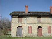 13 COMMERCE ST, a Side Gabled depot, built in Mineral Point, Wisconsin in 1856.