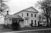 825 OAK ST, a Greek Revival house, built in Wisconsin Dells, Wisconsin in 1863.