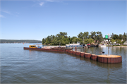 LA POINTE WATERFRONT, LA POINTE TOWN DOCK, a Astylistic Utilitarian Building dock/pier/marina, built in La Pointe, Wisconsin in .