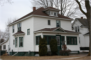 428 N 6TH AVE, a American Foursquare house, built in Wausau, Wisconsin in 1912.