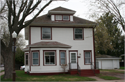 316 PROSPECT AVE, a American Foursquare house, built in Wausau, Wisconsin in 1910.