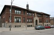 446 N JOHNSON ST, a Craftsman elementary, middle, jr.high, or high, built in Port Washington, Wisconsin in 1916.