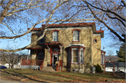 506 S Wacouta Ave, a Italianate house, built in Prairie du Chien, Wisconsin in 1870.