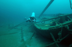 Gallinipper Shipwreck (Schooner), a Site.