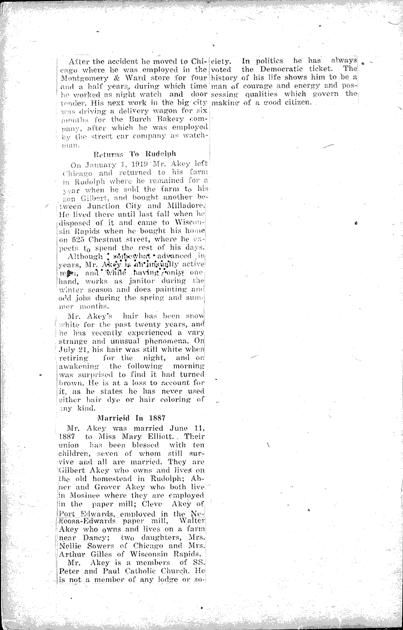  Source: Wisconsin Rapids Tribune Date: 1921-08-06