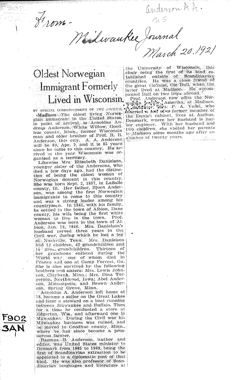  Source: Milwaukee Journal Date: 1921-03-20