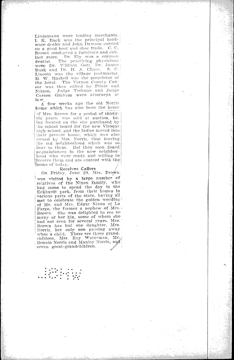  Source: LaCrosse Tribune Date: 1923-07-08