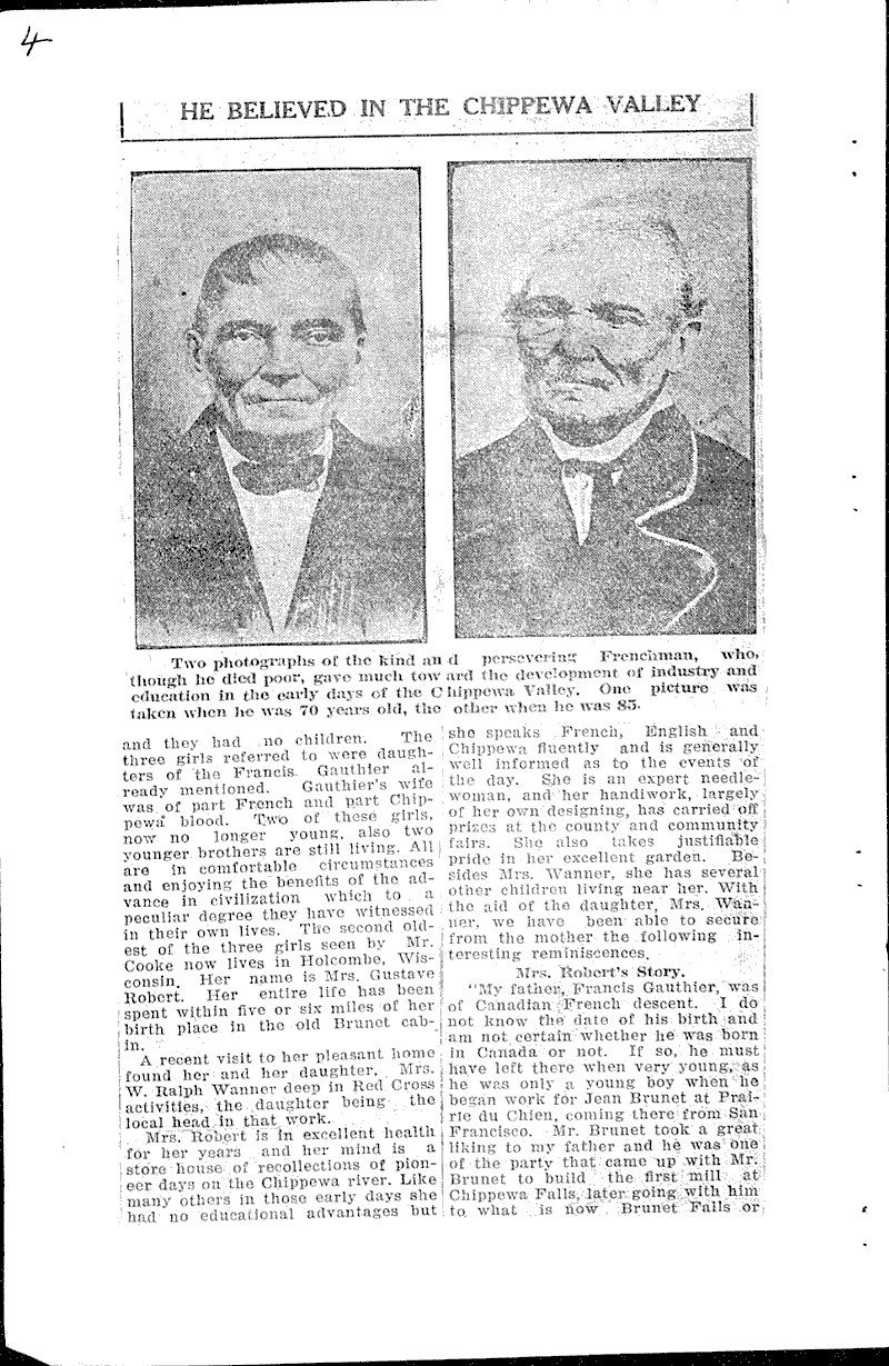  Source: Eau Claire Sunday Leader Topics: Immigrants Date: 1919-02-16