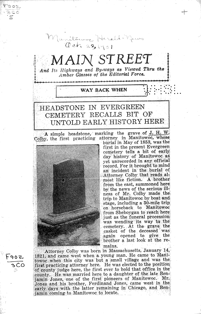  Source: Manitowoc Herald-News Date: 1931-10-23