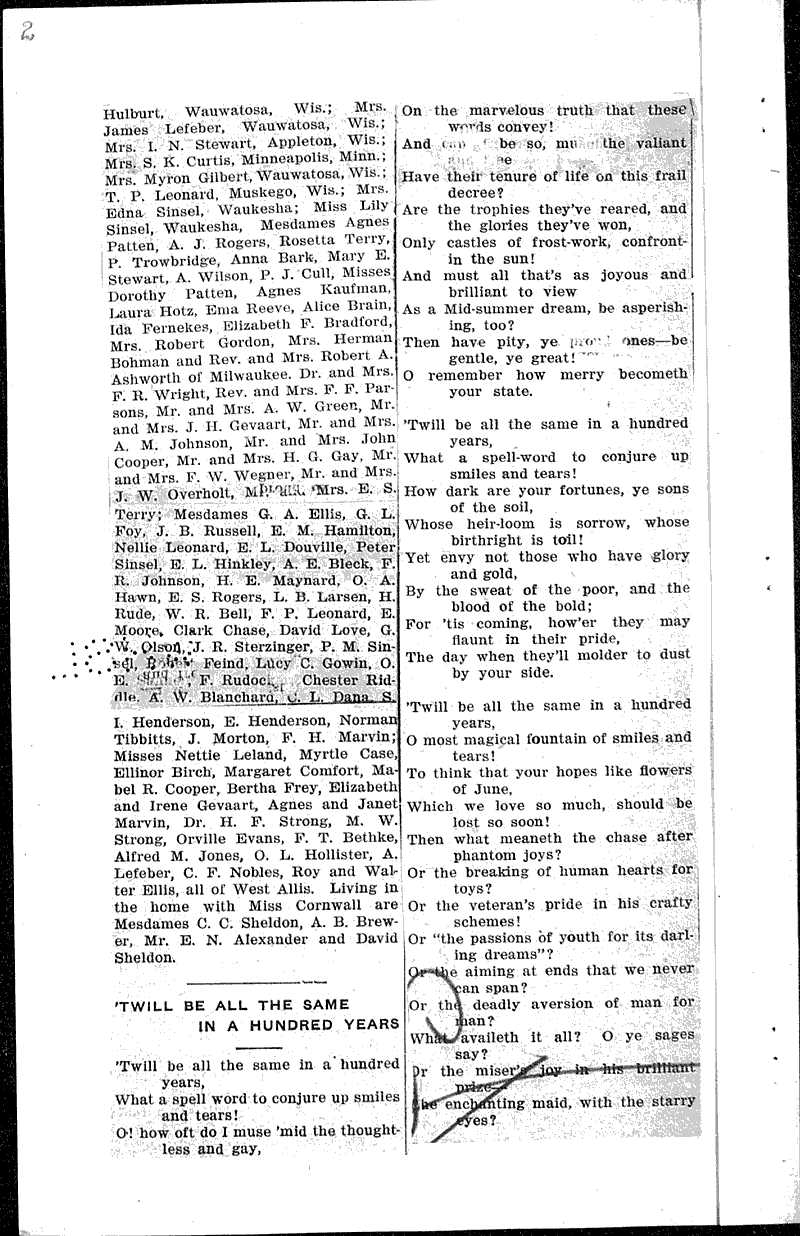  Source: West Allis Press Date: 1920-05-01