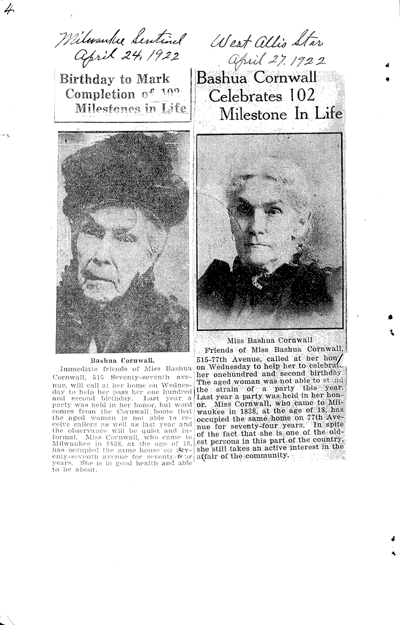  Source: Milwaukee Sentinel Date: 1922-04-24