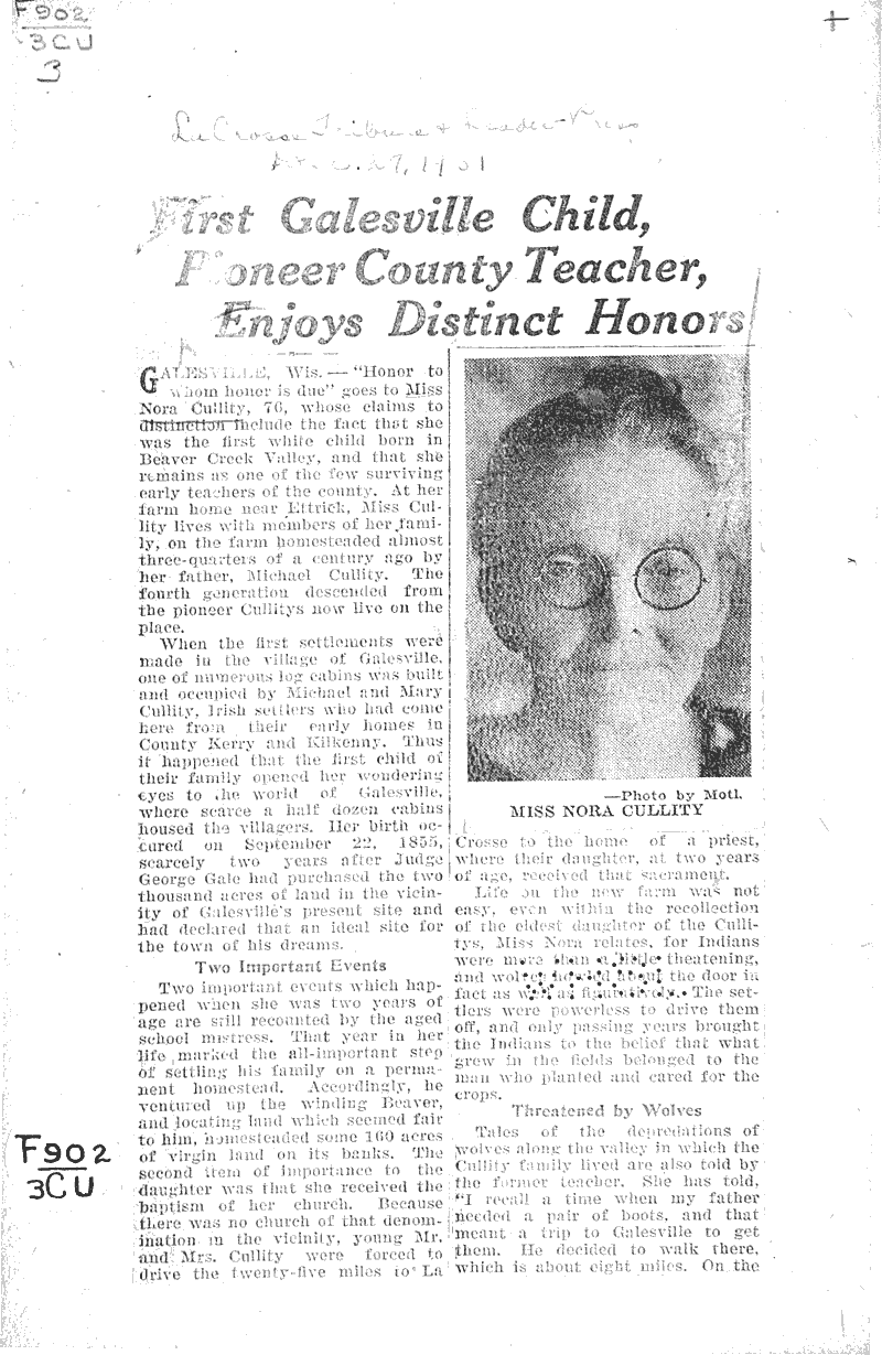  Source: La Crosse Tribune and Leader-Press Date: 1931-12-27