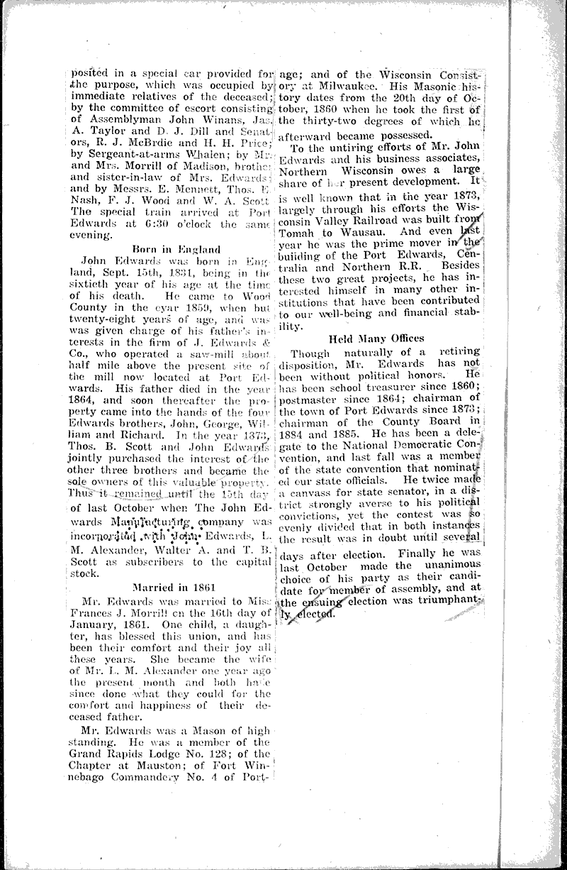  Source: Wisconsin Rapids Tribune Date: 1921-12-01