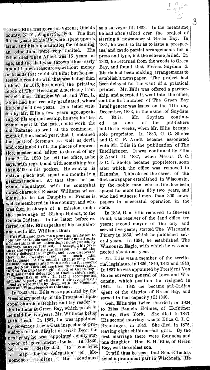  Source: Milwaukee Sentinel Date: 1885-12-20