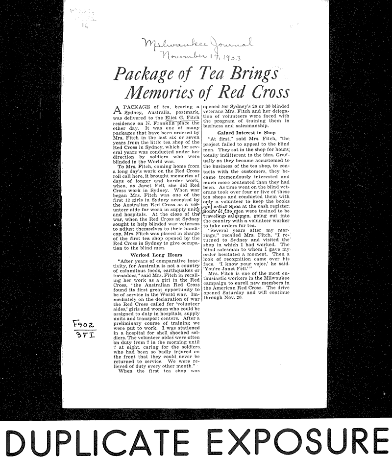  Source: Milwaukee Journal Date: 1933-11-14