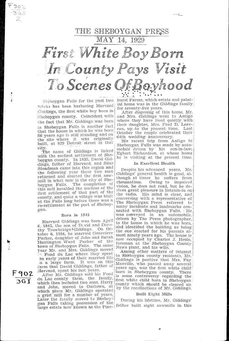  Source: Sheboygan Press Date: 1929-05-14