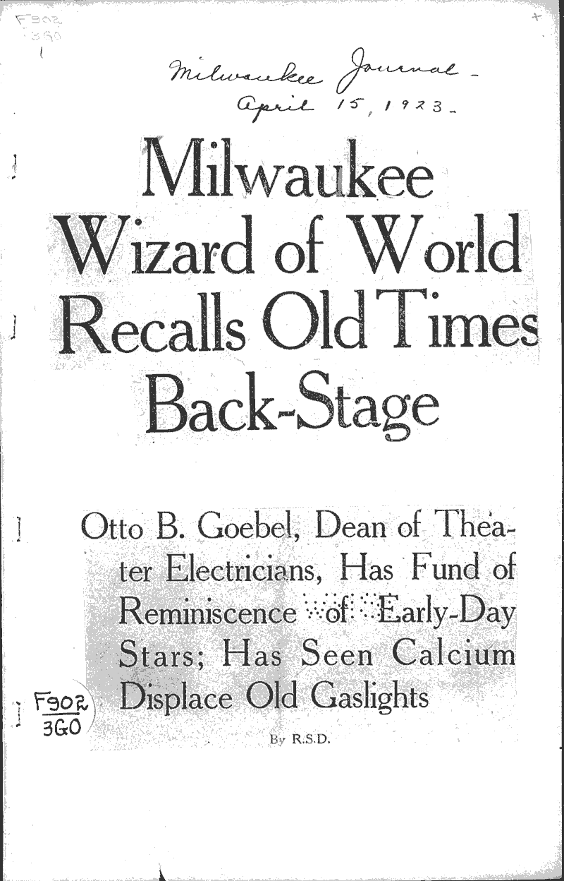  Source: Milwaukee Journal Date: 1923-04-15