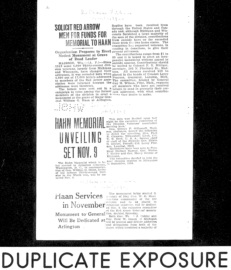  Source: Milwaukee Journal Topics: Wars Date: 1929-09-08