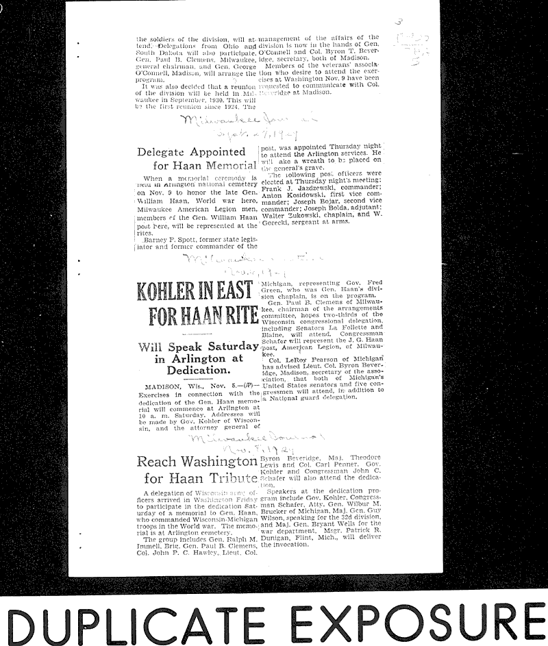  Source: Milwaukee Journal Topics: Wars Date: 1929-09-08