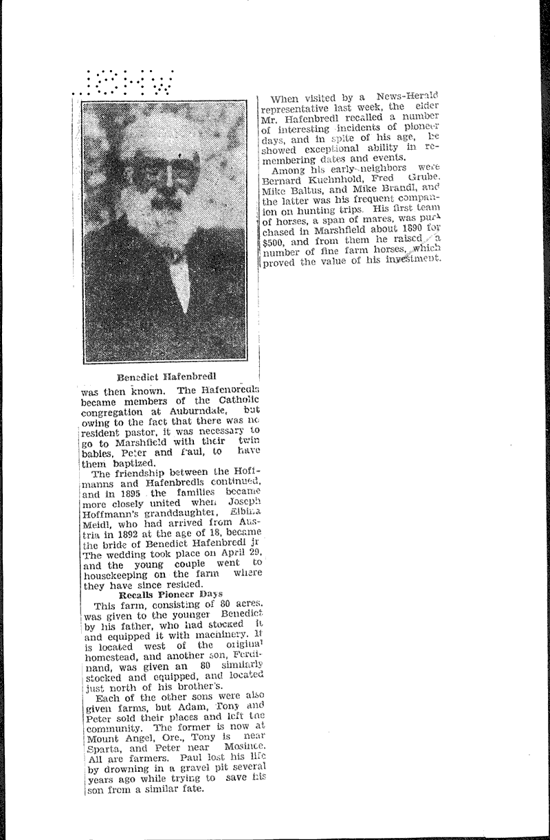  Source: Marshfield News-Herald Date: 1935-02-06