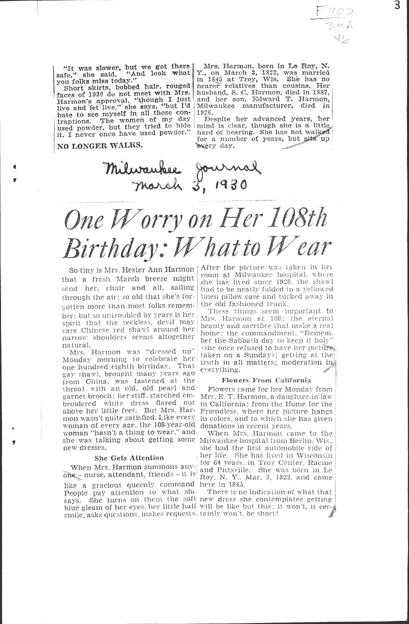  Source: Milwaukee Journal Date: 1930-03-03