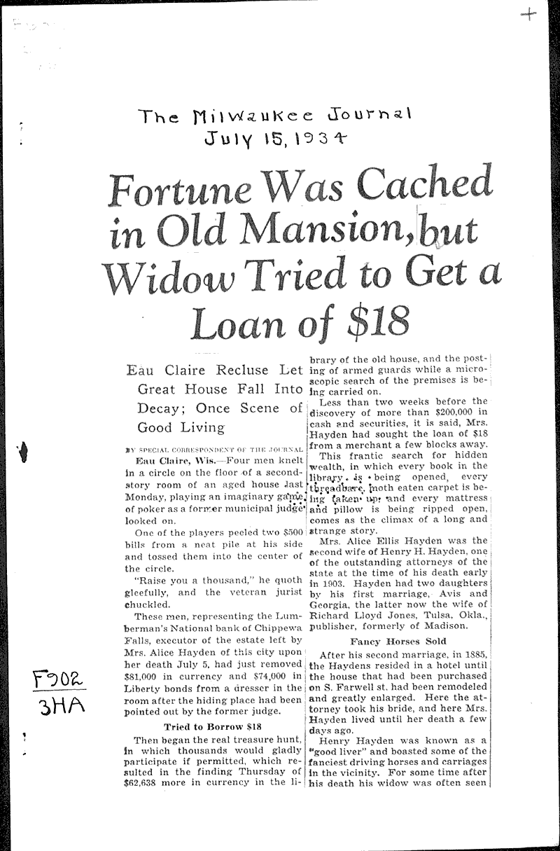  Source: Milwaukee Journal Date: 1934-07-15