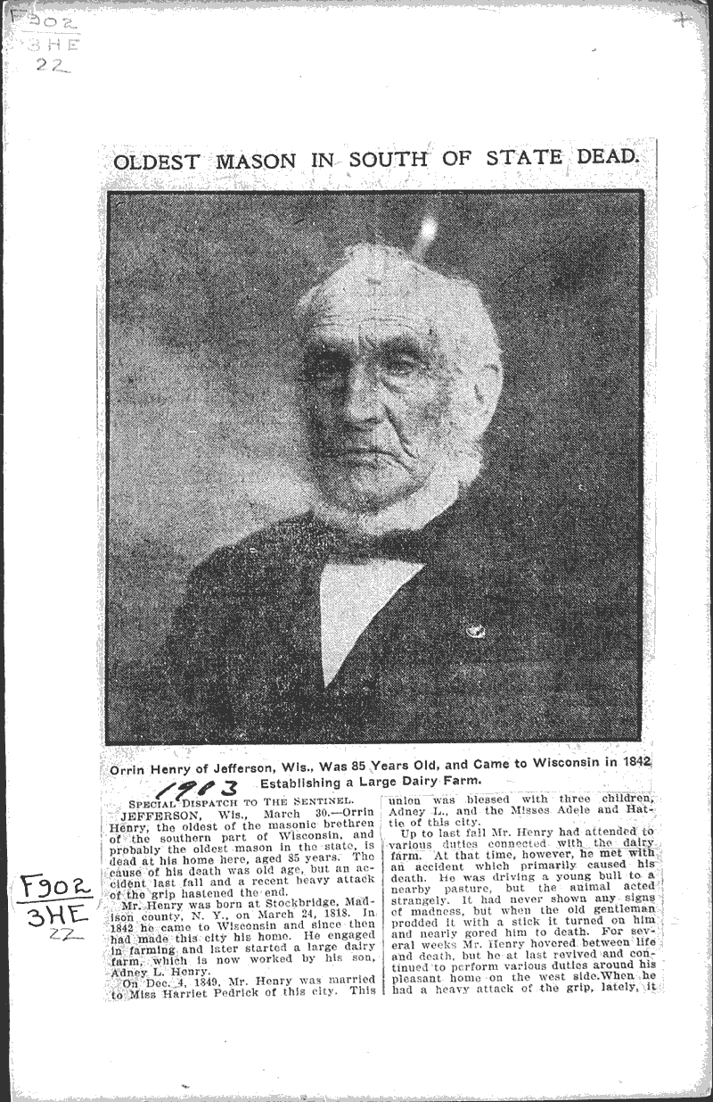  Source: Milwaukee Sentinel Date: 1903-03-30