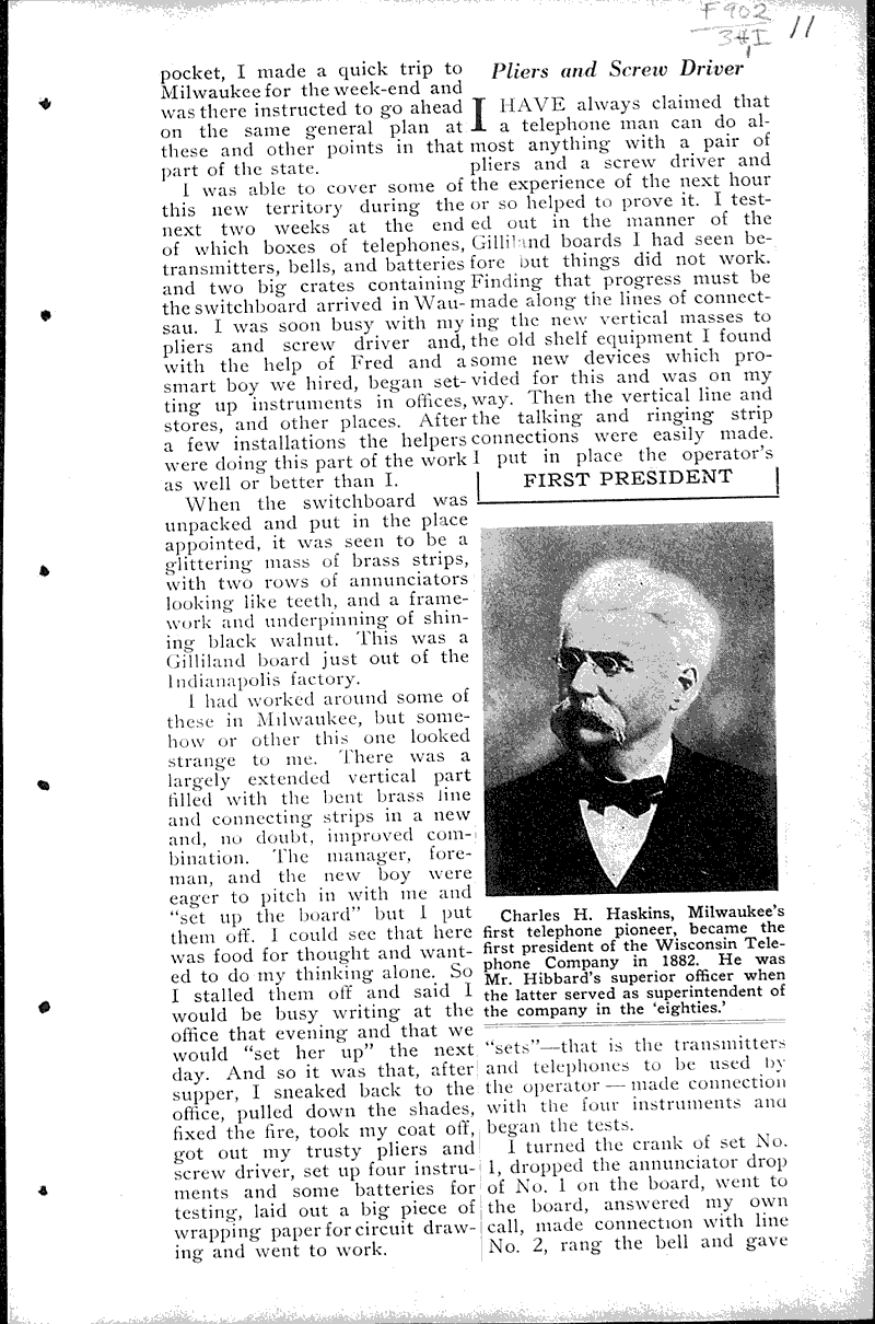  Source: Wisconsin Telephone News Date: 1936-09-??