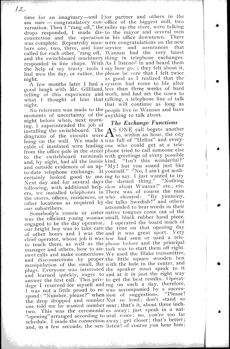  Source: Wisconsin Telephone News Date: 1936-09-??