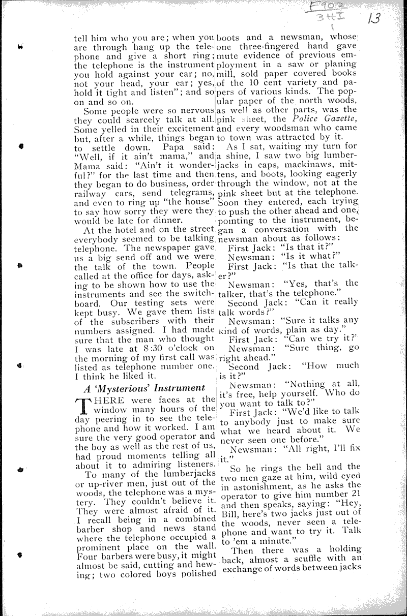  Source: Wisconsin Telephone News Date: 1936-09-??