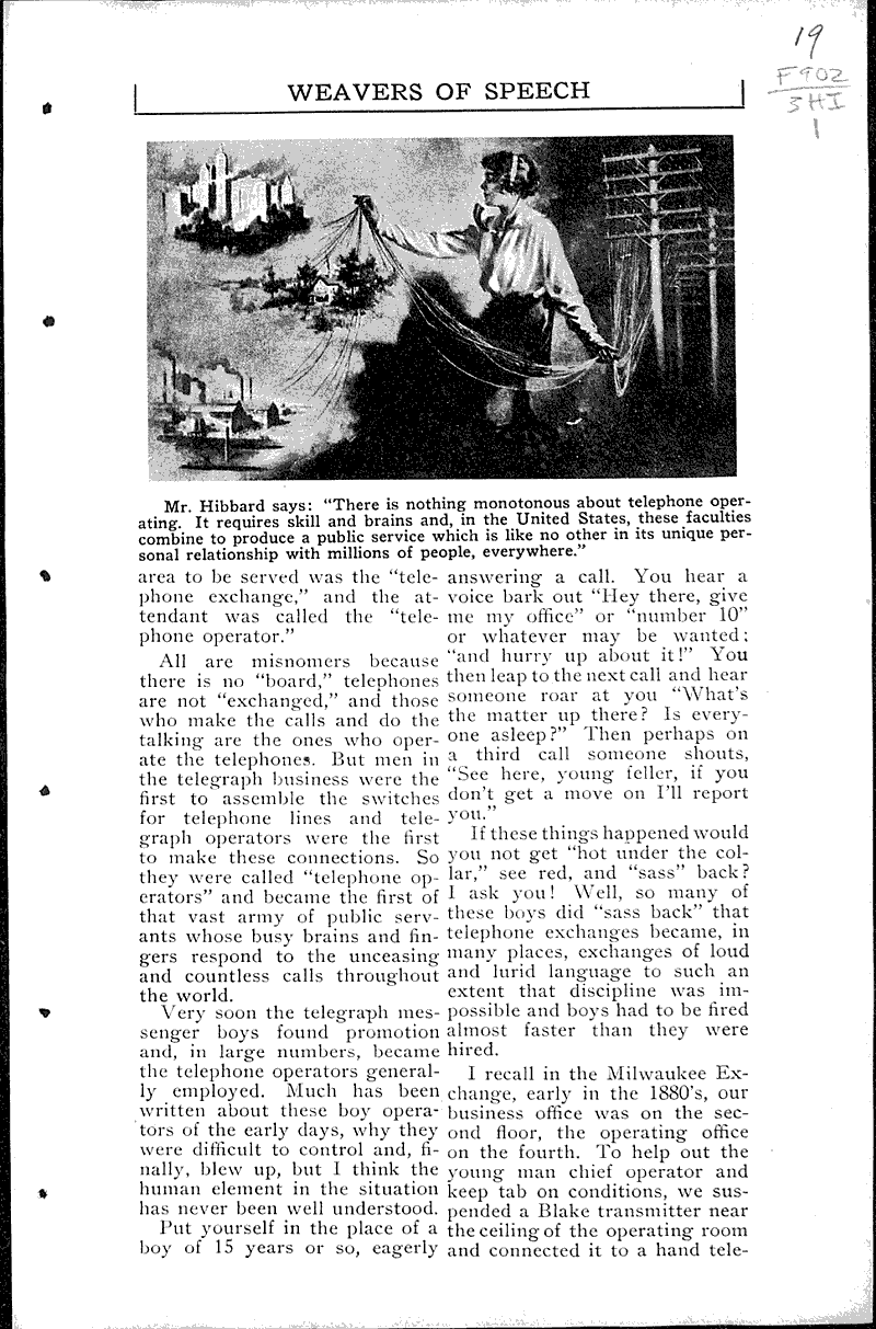  Source: Wisconsin Telephone News Date: 1936-09-??