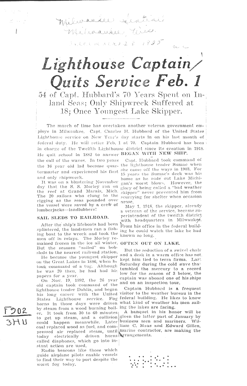  Source: Milwaukee Sentinel Date: 1935-12-20