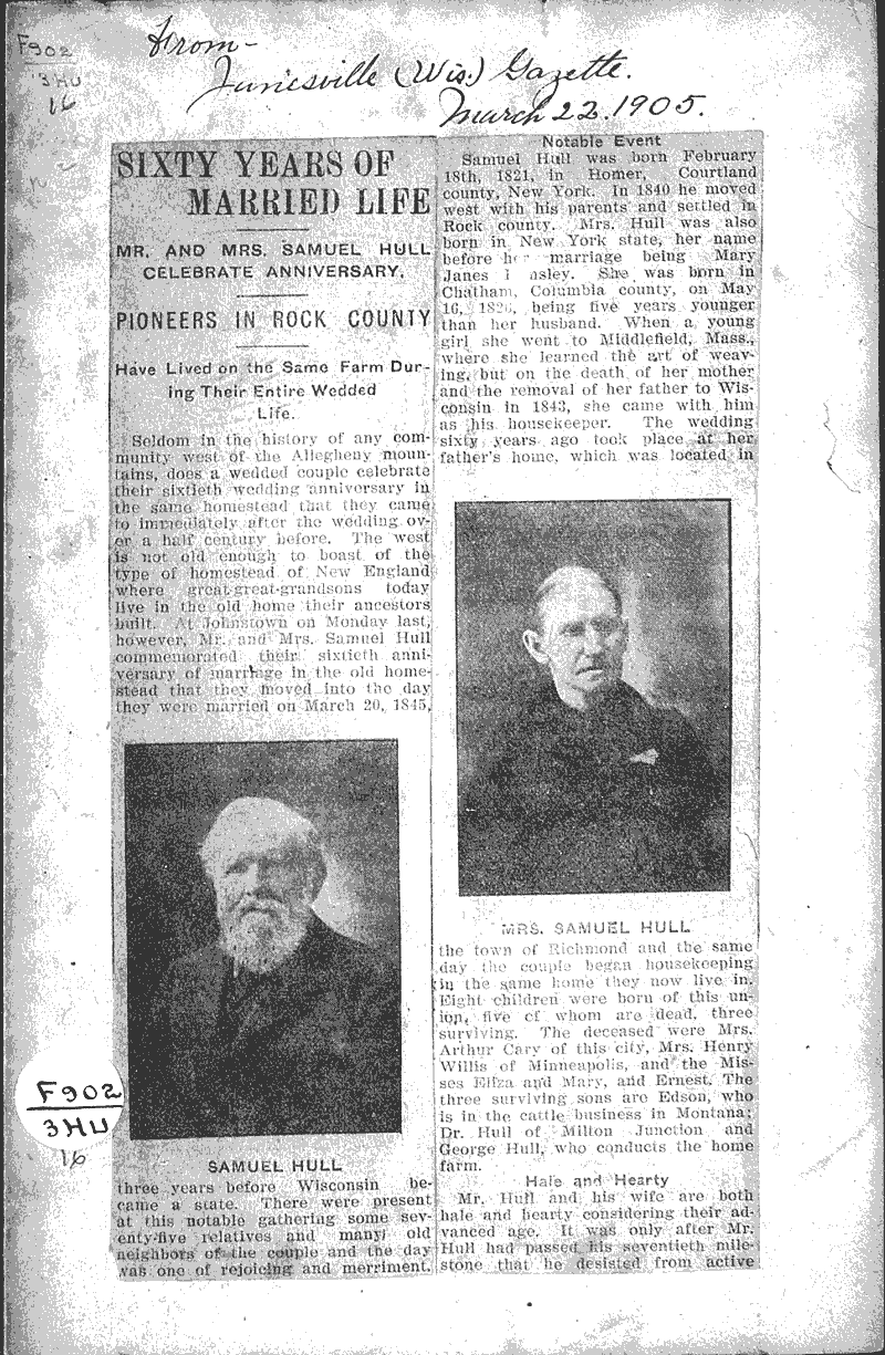  Source: Janesville Gazette Date: 1905-03-22