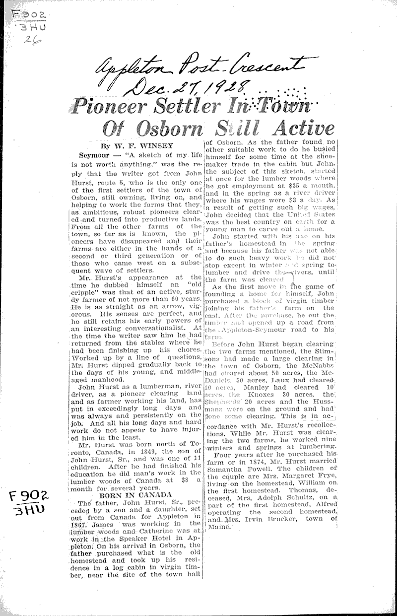  Source: Appleton Post-Crescent Date: 1928-12-27