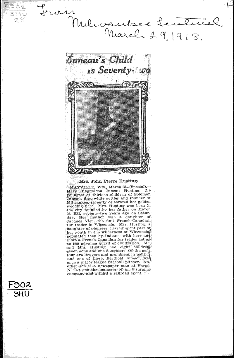  Source: Milwaukee Sentinel Date: 1913-03-29