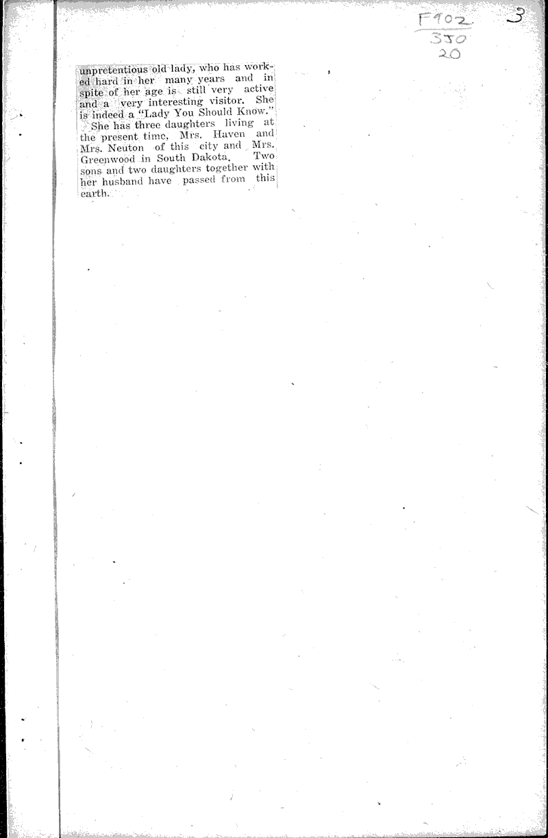  Source: Clintonville Tribune Date: 1921-08-12