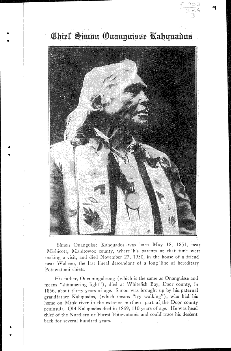  Source: Sheboygan Press Topics: Indians and Native Peoples Date: 1931-06-01