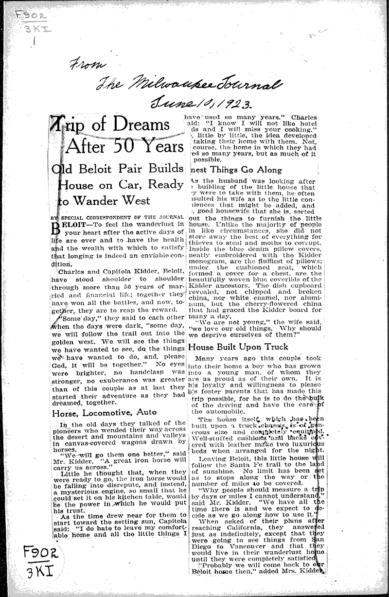  Source: Milwaukee Journal Date: 1923-06-10