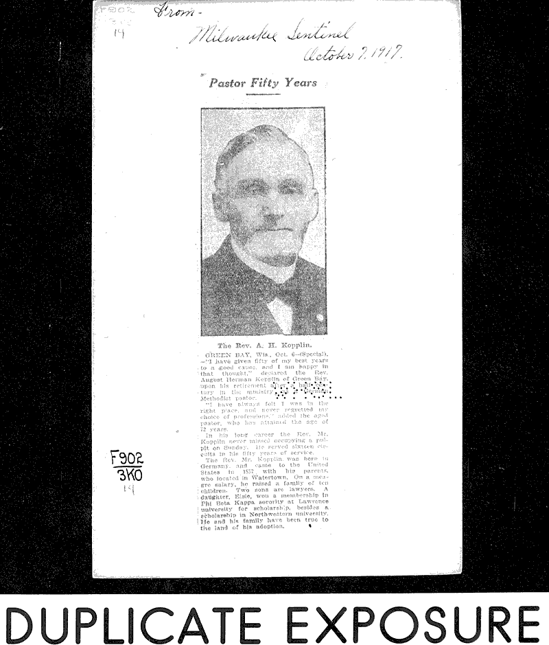  Source: Milwaukee Sentinel Date: 1917-10-07