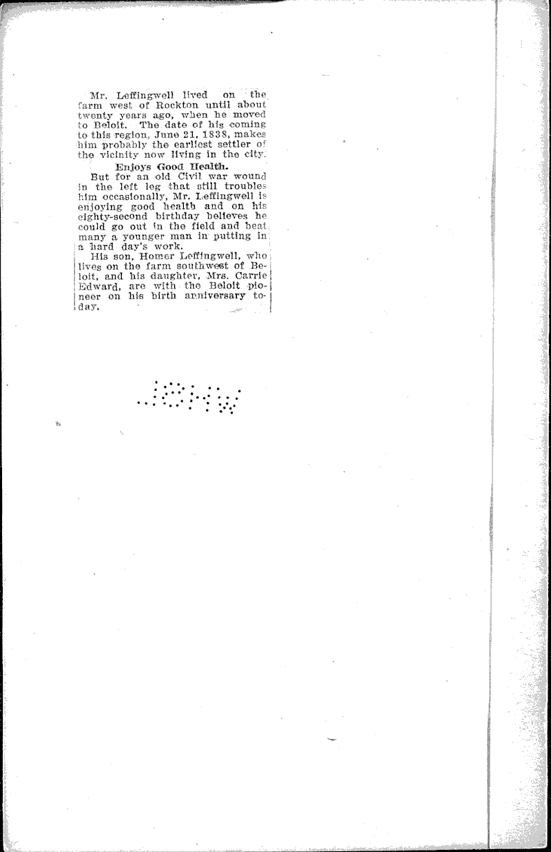  Source: Beloit News Date: 1916-10-10