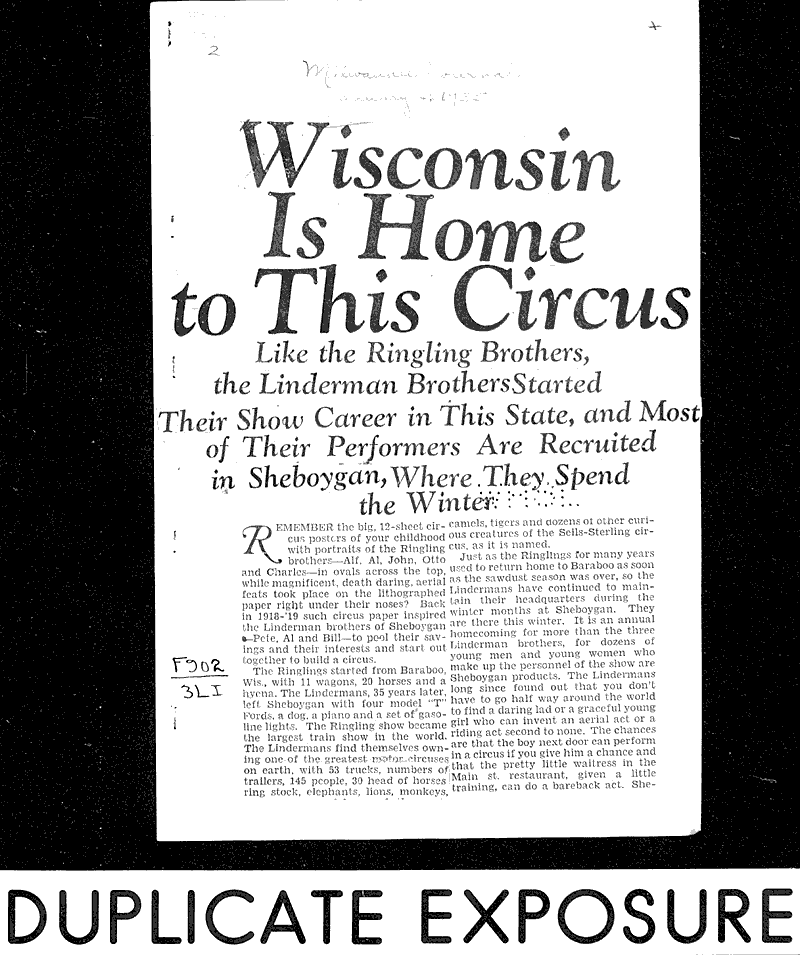  Source: Milwaukee Journal Date: 1935-01-06